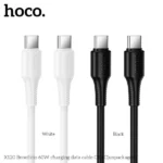 HOCO X120 USB-C to USB-C 60W Charging & Data Cable in habib mobile