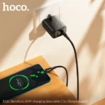 HOCO X120 USB-C to USB-C 60W Charging & Data Cable in habib mobile