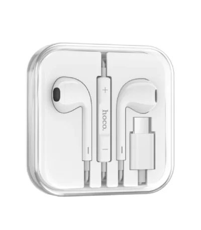 Hoco M101 Crystal Joy Type-C Earphones in habib mobile