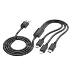 X74 3-in-1 charging cable(iP+Micro+Type-C) in habib mobile